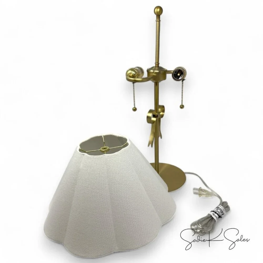 Stick Lamp with Bow Brass - Threshold Studio McGee Target Spring 2025 New in Box